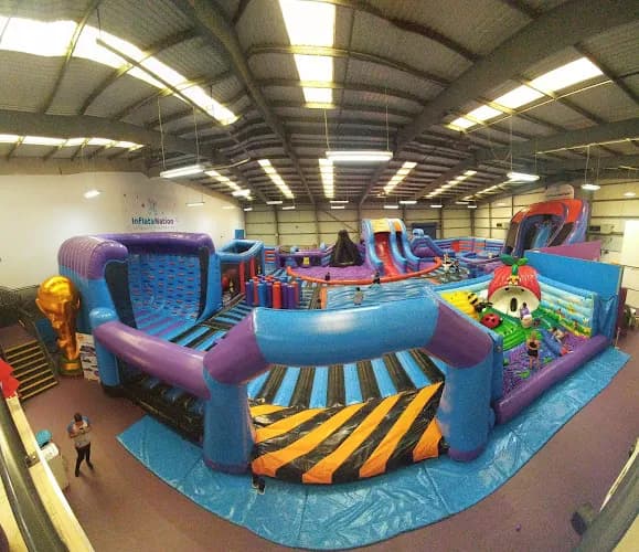 Inflata Nation Inflatable Theme Park Manchester