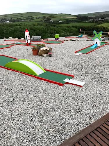 Crazy Golf at Bossiney